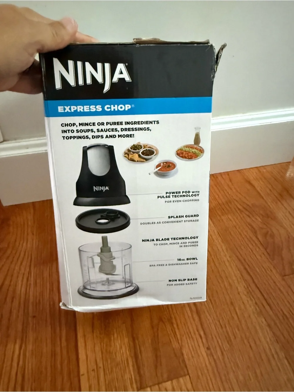 Ninja Express Chop Food Chopper Chop Mince Purée FAST NJ100